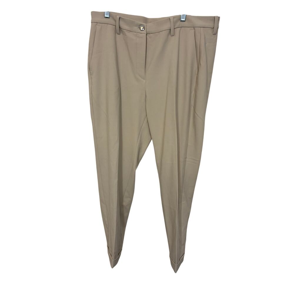 MAC Jeans Chino Turn Up Pant Beige Trousers Golden Terra PPT SZ 44 Business